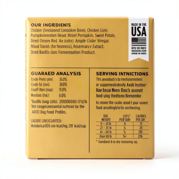 Nature's Variety Freeze-Dried Dog Food Raw Probiotics-7