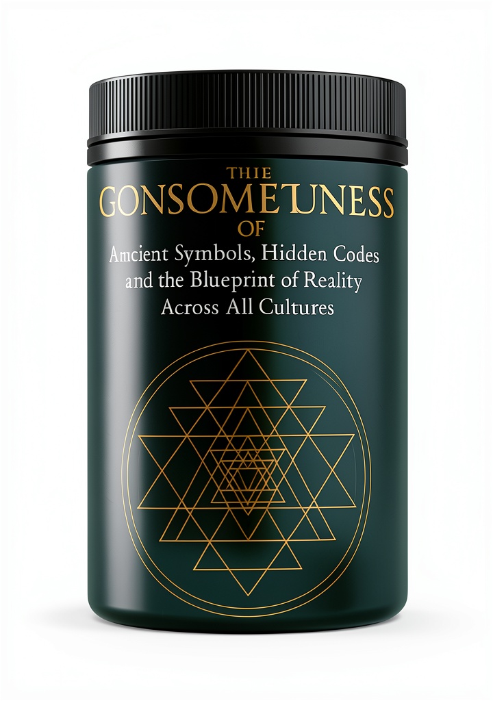 Sacred Geometry eBook displayed on a Kindle device with vibrant illustrations