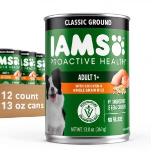 IAMS Wet Dog Food Chicken Rice Complete Nutrition Adult Dogs-0