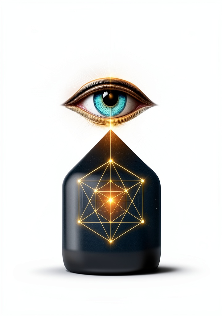 Sacred geometry eBook open on a Kindle device showing detailed diagrams
