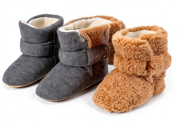 Amazon Essentials Baby Booties Cozy Fleece Lined Infant-0