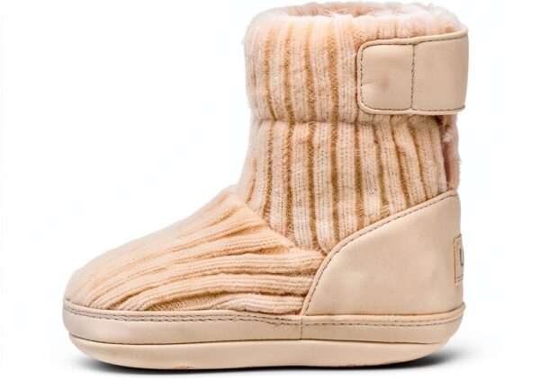 UGG Baby Slippers Rib Knit Upper Slip Resistant Outsole-3