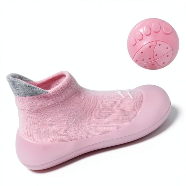 Unisex Baby Slipper Shoes Soft Cotton Non Slip Sole Infant-1