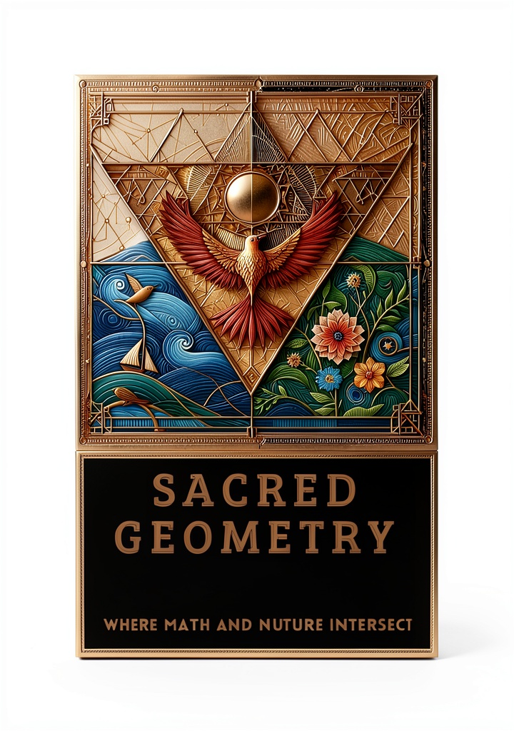 Sacred Geometry Intersections Book 2 cover showing geometric designs