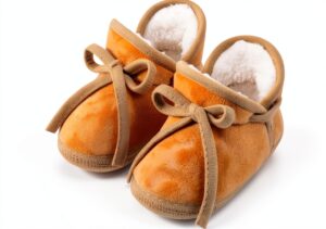 Baby Boys Slippers Cozy Fleece Non-Slip First Walking Shoes-0