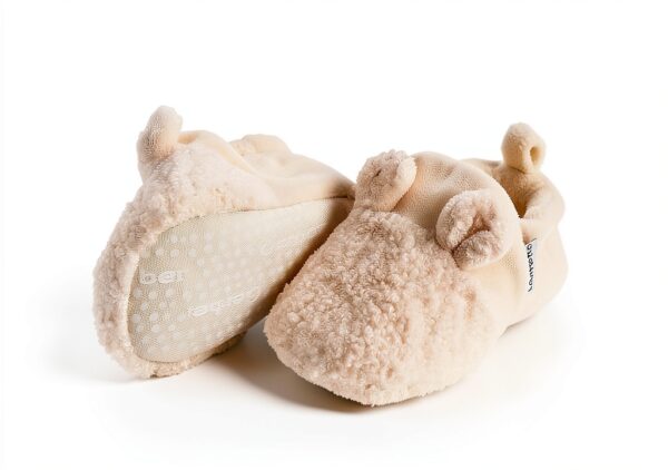 Gerber Baby Slippers Plush Booties Non Skid Sole Infant-5