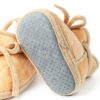 Baby Boys Slippers Cozy Fleece Non-Slip First Walking Shoes-5
