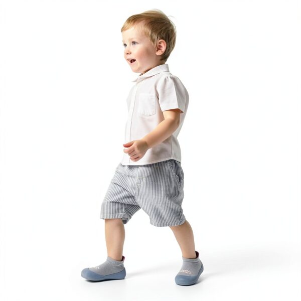 Unisex Baby Slipper Shoes Soft Cotton Non Slip Sole Infant-4