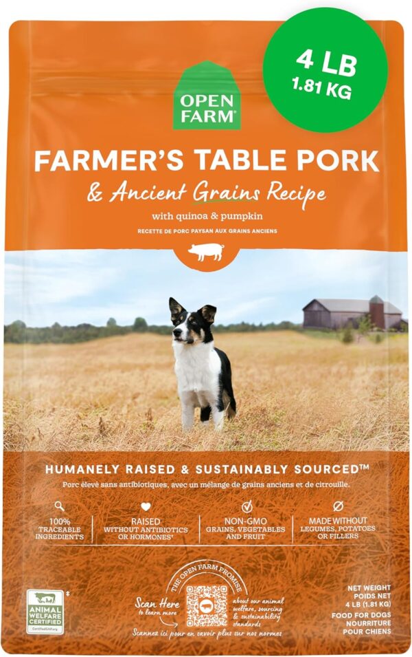 Open Farm Ancient Grain Dog Food High Protein Sensitive-0