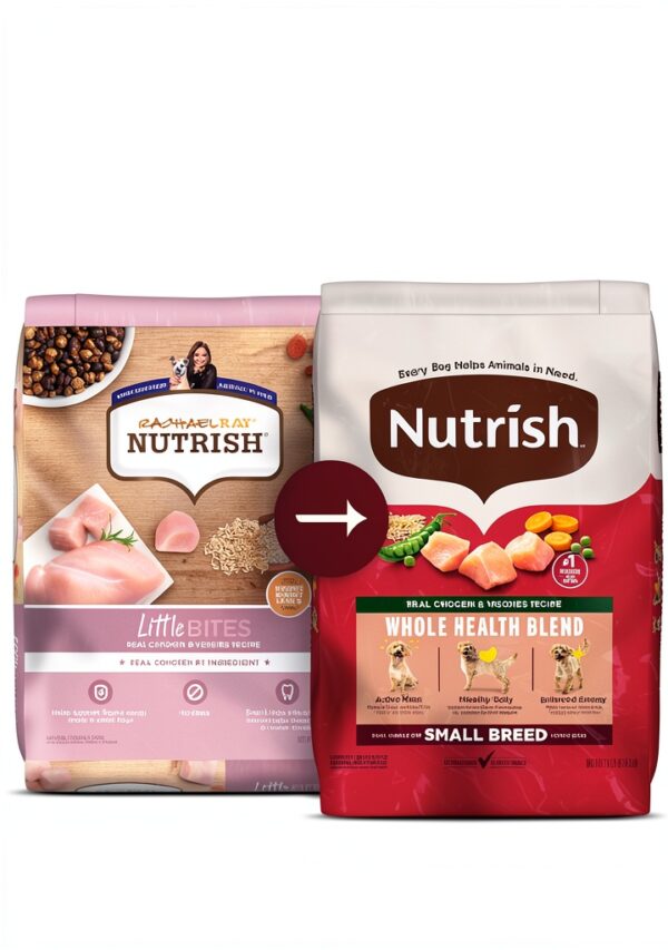 Nutrish Small Breed Dog Food Chicken Veggies Dry Kibble-1