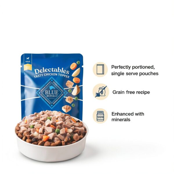 Blue Buffalo Delectables Dog Food Topper Grain Free-3
