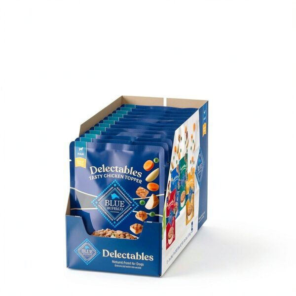 Blue Buffalo Delectables Dog Food Topper Grain Free-8