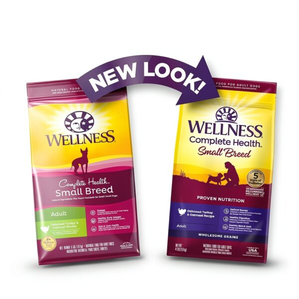 Wellness Dry Dog Food Turkey Oatmeal Natural Nutrition-2