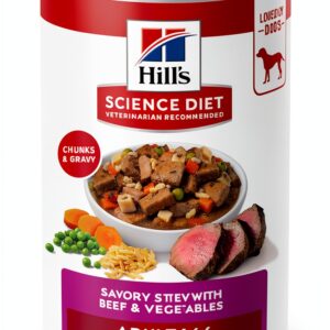 Hills Wet Dog Food High Protein Natural Fiber Omega6-0