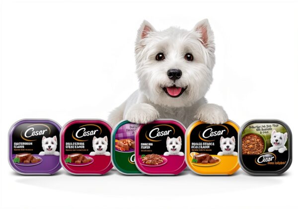 Cesar Dog Food Wet Variety Pack Real Meat Protein-0