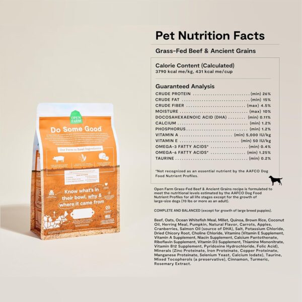 Open Farm Ancient Grain Dog Food High Protein Sensitive-5
