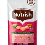 Nutrish Small Breed Dog Food Chicken Veggies Dry Kibble-0