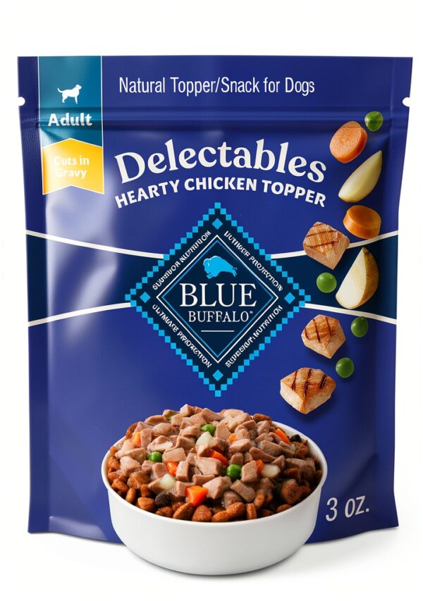 Blue Buffalo Delectables Dog Food Topper Grain Free-0