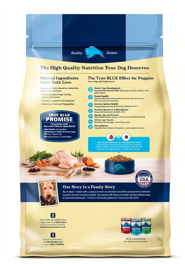 Blue Buffalo Puppy Food Chicken Brown Rice Dog Food-1