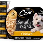 Cesar Simply Crafted Dog Food Real Chicken Topper Wet-0