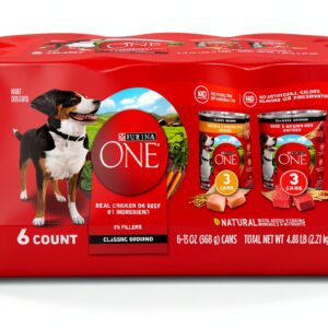 Purina Wet Dog Food Real Beef Chicken Natural Vitamins-0