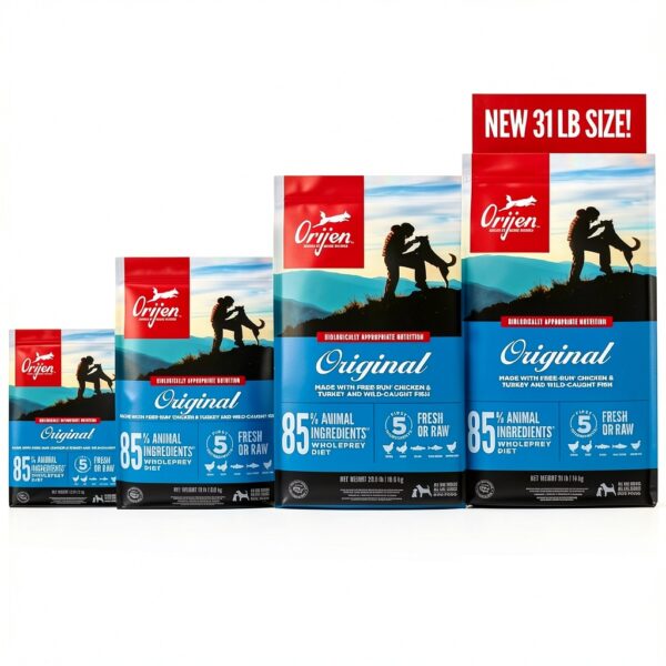 ORIJEN Amazing Grains Original Dry Dog Food Premium Protein-5