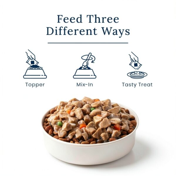 Blue Buffalo Delectables Wet Dog Food Topper Turkey Dinner-4