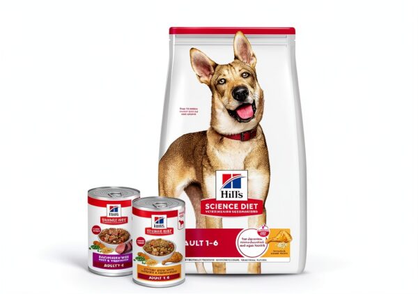 Hills Wet Dog Food High Protein Natural Fiber Omega6-7