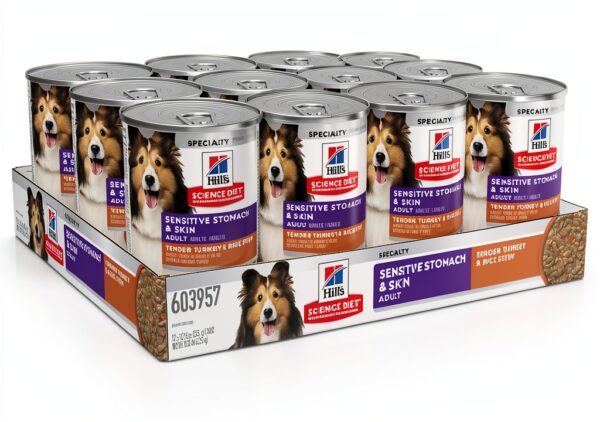 Hill's Science Diet Canned Dog Food Sensitive 12oz-2