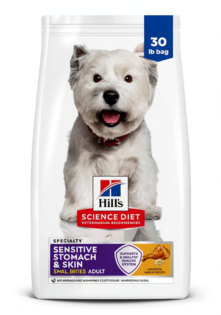 Hills Chicken Dry Dog Food packaging
