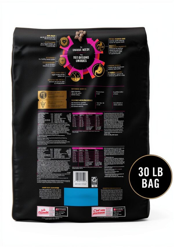 Purina Salmon & Rice Dry Dog Food 30lb Pack-8