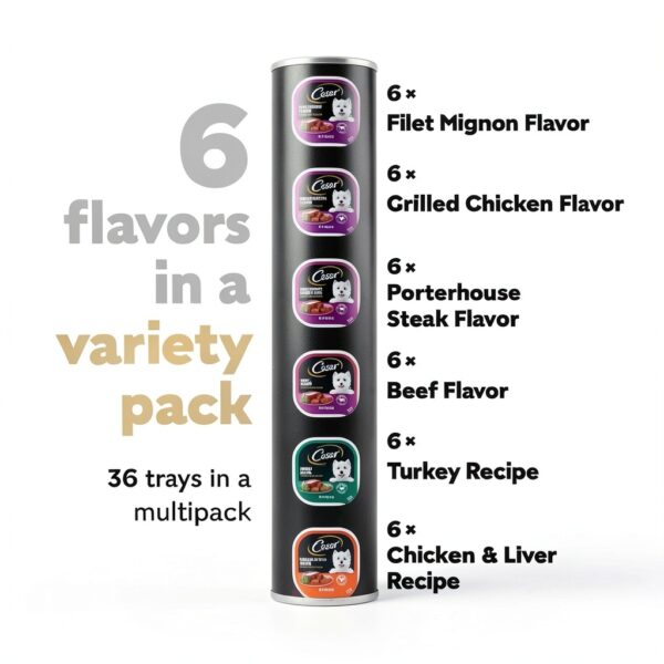 Cesar Classic Loaf Dog Food Mars Meat 12 Count-2