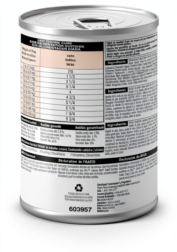 Hill's Science Diet Canned Dog Food Sensitive 12oz-1