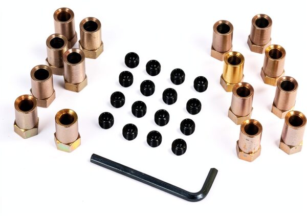 Mr Gasket Sure-Lock Rocker Arm Nut #923G Alloy Steel Lock Nut-0