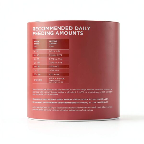 Purina ONE Lamb & Rice Dog Food-8