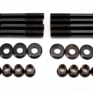 Edelbrock Stainless Steel Flat Head Rocker Arm Stud Bolt 6009 Black-0