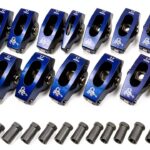 Scorpion 7/16" Roller Rocker Arm Set for Big Block Chevy Blue Anodized-0