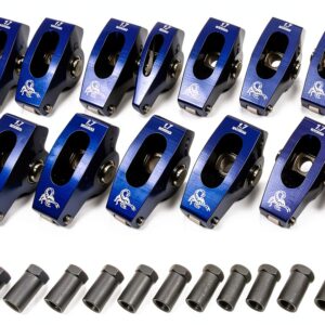 Scorpion 7/16" Roller Rocker Arm Set for Big Block Chevy Blue Anodized-0