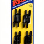 ARP 3/8-24 Steel Hex Stud Bolt Black – Grade 8, 16‑Piece Pack-0