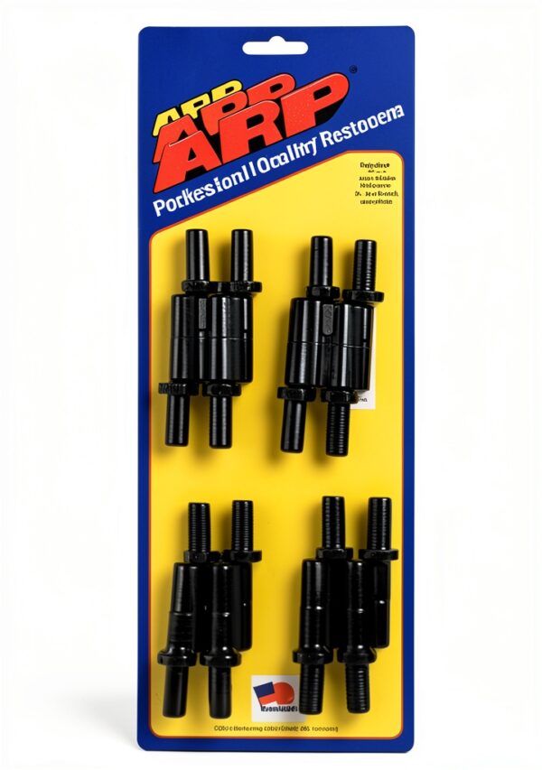 ARP 3/8-24 Steel Hex Stud Bolt Black – Grade 8, 16‑Piece Pack-0