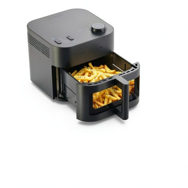Chefman Crispinator Air Fryer 8-Quart TurboFry Pro 450°F Ceramic-3