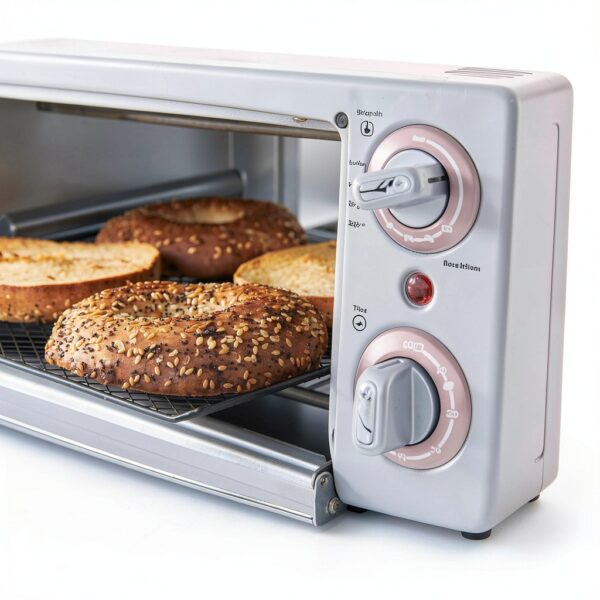 GreenLife Countertop Toaster Oven Air Fryer Pink PFAS-Free Ceramic-7