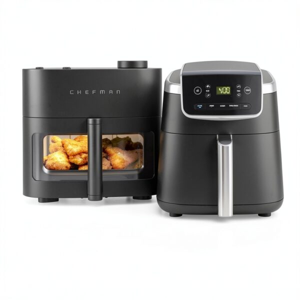 Chefman Crispinator Air Fryer 8-Quart TurboFry Pro 450°F Ceramic-1