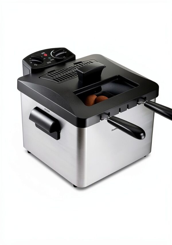Hamilton Beach Electric Deep Fryer 4.5L with 2 Baskets Stainless Steel-7