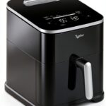 Air Fryer Typhur 8QT Sync with Wireless Thermometer Black Silver-0