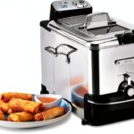 All-Clad Electric Deep Fryer Easy Clean Pro Stainless Steel 1700W-0