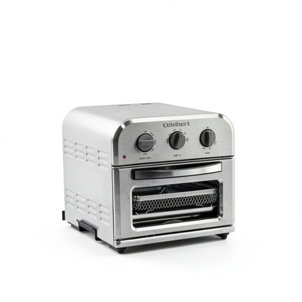 Cuisinart Compact Air Fryer Toaster Oven Stainless Steel 6-in-1 TOA-26-6