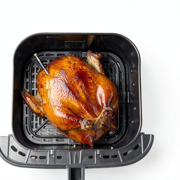 Air Fryer Typhur 8QT Sync with Wireless Thermometer Black Silver-2