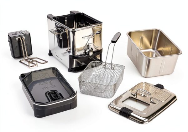 All-Clad Electric Deep Fryer Easy Clean Pro Stainless Steel 1700W-7